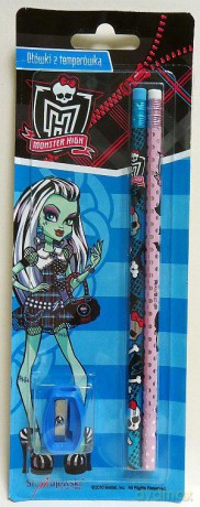Ołówki Z Gumką Monster High [SZKOŁA]
