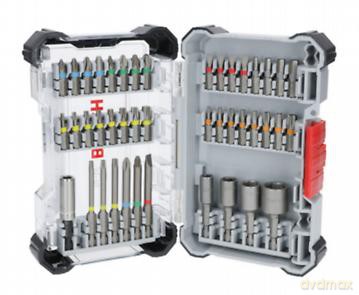 Bosch 43x Extra Hard Screwdriver Bit Set, 43-Piece (197 x 110.5 mm, Professional Accessories Screwdriver, Drill)