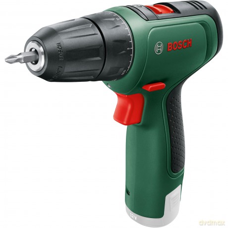 Bosch cordless drill driver EasyDrill 1200 + 34-piece bit and drill set (2x Li-ion battery 1.5Ah, case)