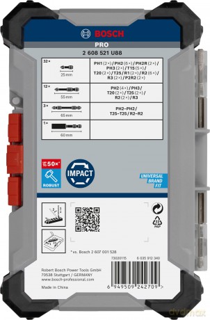 Bosch PRO Impact bitset 48 pcs.