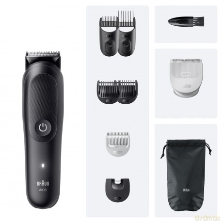 Braun - All-in-One Kit Series 5, 9in1 Grooming, AIO5540 - Black