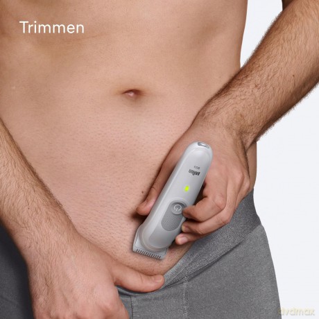 Braun - Body Groomer Series 3, +3 Grooming Tools, BG3530 - Gentle Grey