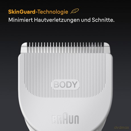 Braun - Body Groomer Series 5 +2 Grooming Tools - Grey
