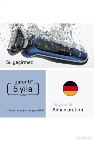 Braun - Series 6 Electric Shaver +1 Attachment - Blue