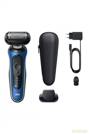 Braun - Series 6 Electric Shaver +1 Attachment - Blue