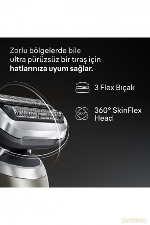Braun - Series 7 Electric Shaver +1 Attachment - Gold