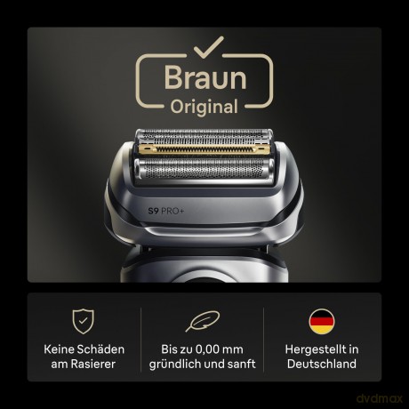Braun - Series 9 PRO+ Electric Shaver - ORIGINAL Replacement Head, 96M - Silver