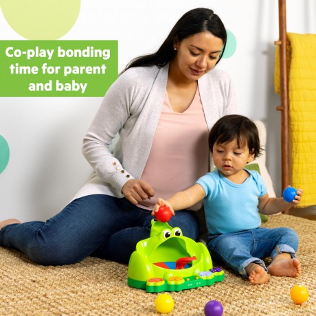 Bright Starts - Poppin' Ball Frog Ball Play Toy - (BS-17159)