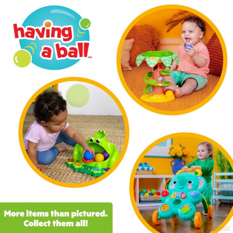 Bright Starts - Poppin' Ball Frog Ball Play Toy - (BS-17159)