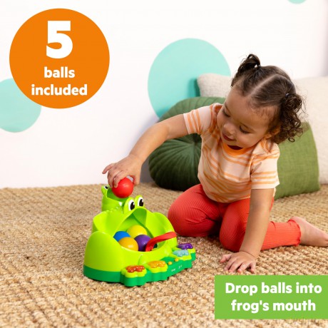 Bright Starts - Poppin' Ball Frog Ball Play Toy - (BS-17159)