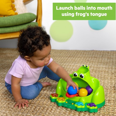 Bright Starts - Poppin' Ball Frog Ball Play Toy - (BS-17159)