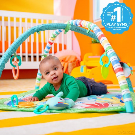 Bright Starts - Wild Wiggles FoldAway Activity Gym - (BS-16814)