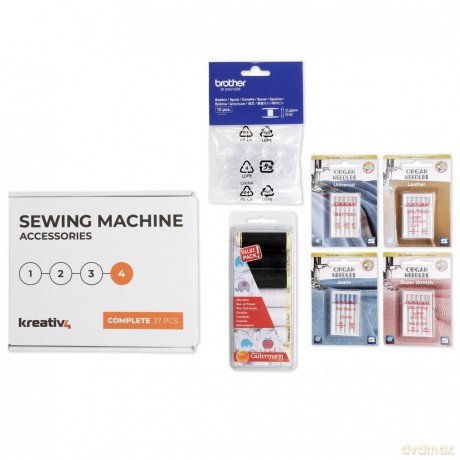 Brother - Complete Accessory Sewing Box 37 Parts