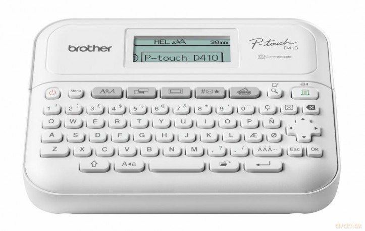 Brother - P-touch desktop label printer PT-D410
