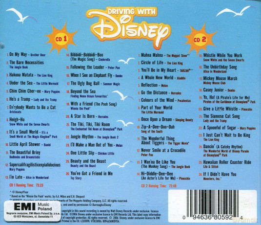 Various Artists: Driving With Disney [2CD]