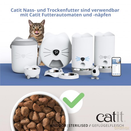 catit - Catit Recipes Premium Dry Food for Cats - Adult Indoor - 2 kg