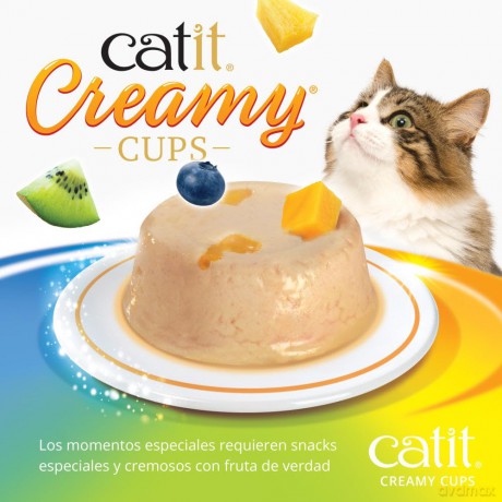 Catit - Creamy Cups Mousse Mix Pack - 4x25g