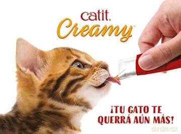 Catit - Creamy Premium Treat for Cats - Chicken - 4x10g