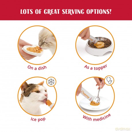 Catit - Creamy Premium Treat for Cats - Tuna - 15x10g