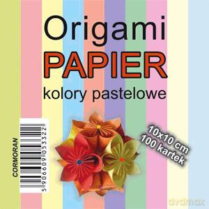 Origami 10 X 10 Cm Kolory Pastelowe [SZKOŁA]