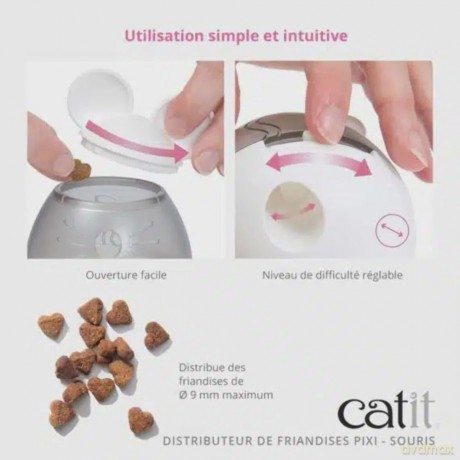 Catit - Pixi Treat Dispenser Mouse
