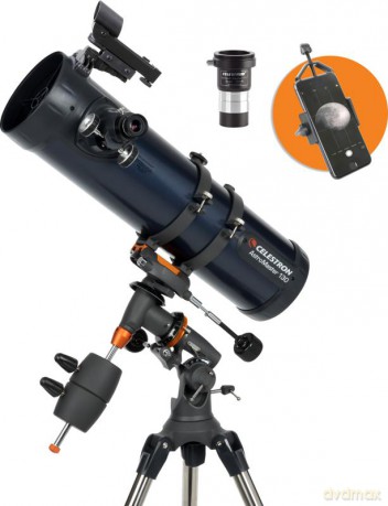 Celestron - Astromaster Reflector 130EQ with phoneadapter and T2-Barlow [SPORT]
