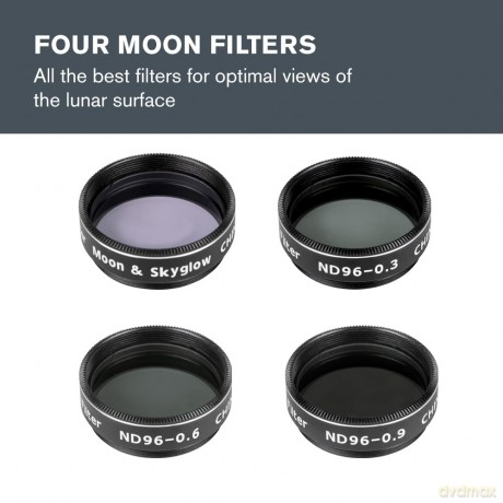 Celestron - Moon Filter Set 1,25 Zestaw filtrów księżycowych Celestron 94315