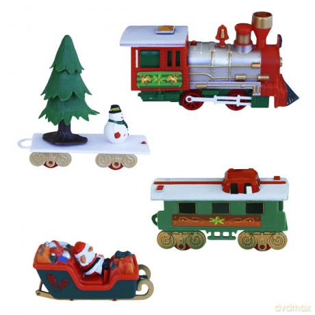 Christmas Tree Train Set