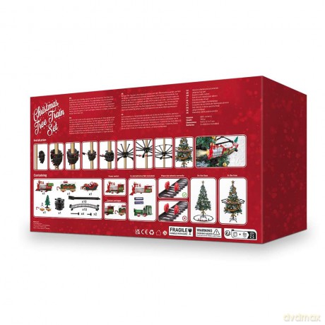 Christmas Tree Train Set