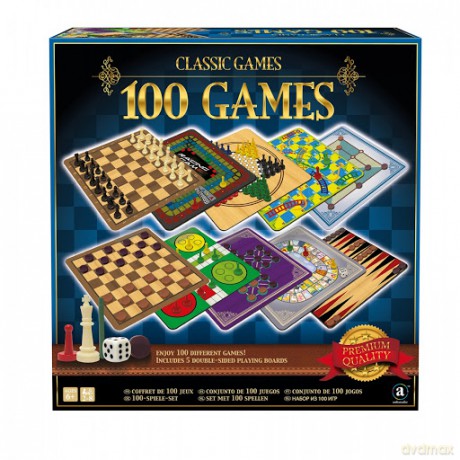 Gra planszowa Classic Games - 100 Game Set (ST020)
