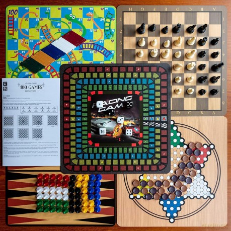 Gra planszowa Classic Games - 100 Game Set (ST020)