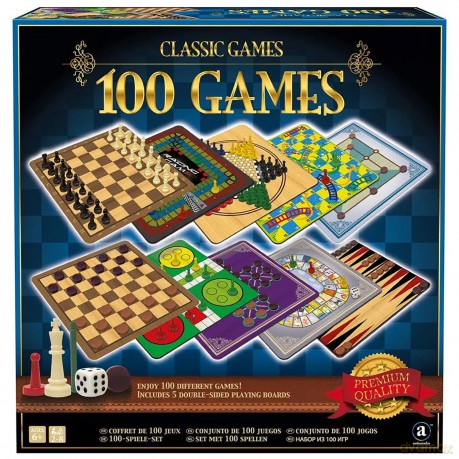 Gra planszowa Classic Games - 100 Game Set (ST020)