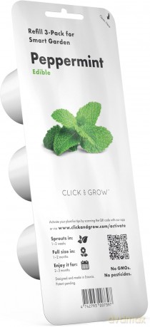 Click and Grow - Smart Garden Refill 3-pack - Peppermint (SGR22X3)