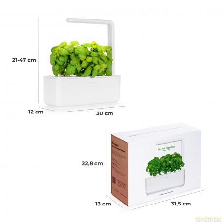 Click and Grow- Smart Garden 3 Start kit (Color: White) (SGS1UNI)