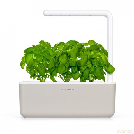 Click and Grow Smart Garden 3 Starter Kit - Mellow Beige (SGS7UNI) - Effortless Indoor Herb Garden