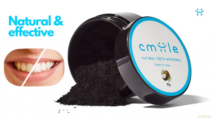 Cmiile - Natural Whitening Coco, Proszek do wybielania zębów