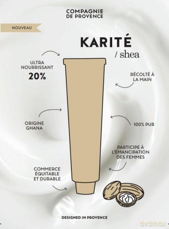 COMPAGNIE DE PROVENCE - Hand Cream Shea Butter 100 ml
