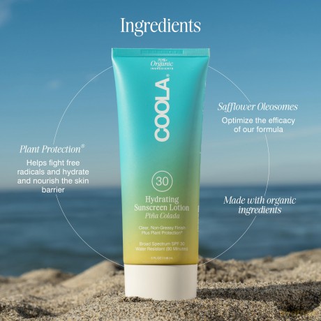 Coola - Classic Body Lotion - Pina Colada - SPF 30