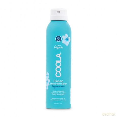 Coola - Classic Body Spray Fragrance-Free SPF 50 - 177 ml