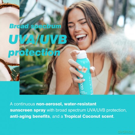 Coola - Classic Body Spray Sunscreen Tropical Coconut SPF 30 - 177 ml