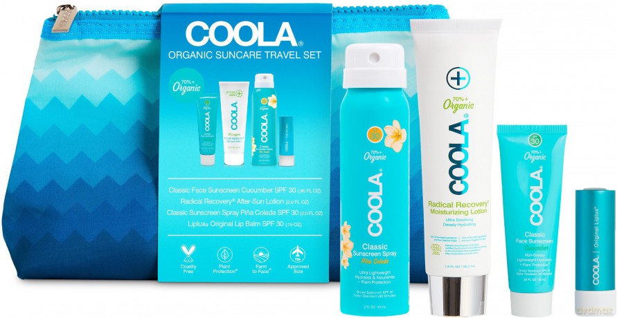 Coola - Signature 4 Piece Travel Kit - Travel-sized