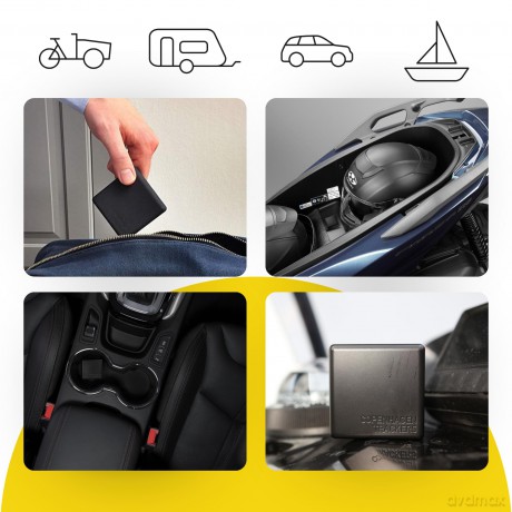 Copenhagen Trackers - Cobblestone GPS Tracker (100% free to use, no subscription)