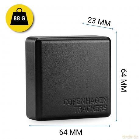 Copenhagen Trackers - Cobblestone GPS Tracker (100% free to use, no subscription)