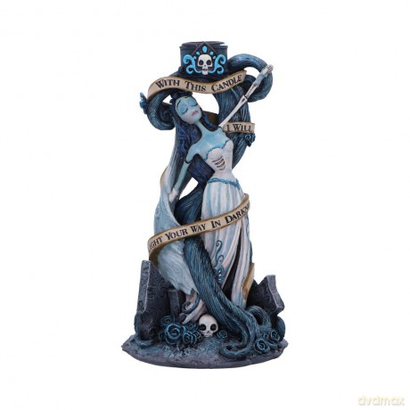 Corpse Bride With This Candle Vow Candle Holder [FIGURKA]