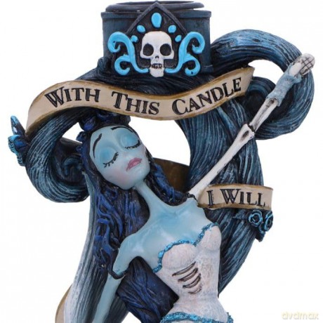 Corpse Bride With This Candle Vow Candle Holder [FIGURKA]