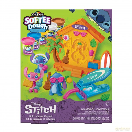 Cra-Z-Art - Disney Stitch Softee Dough Figure Maker (CRDOUGH50D)