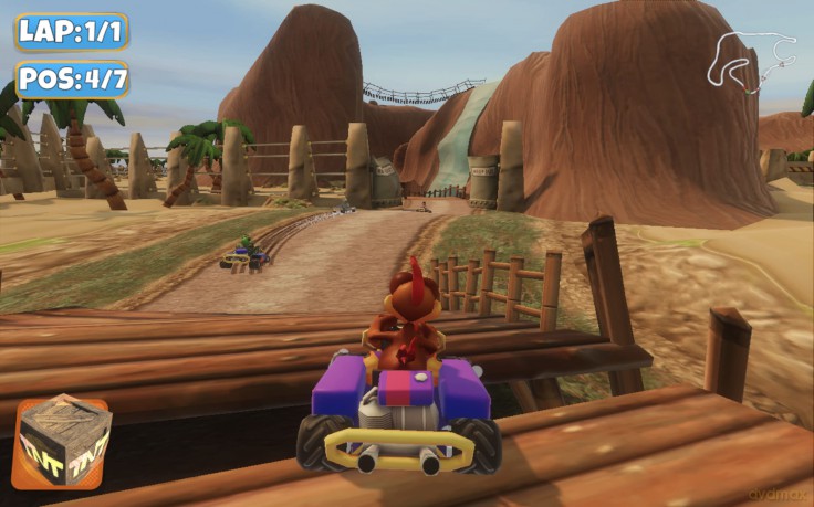 Crazy Chicken Kart 2 - Bundle (Code in Box) [GRA SWITCH]