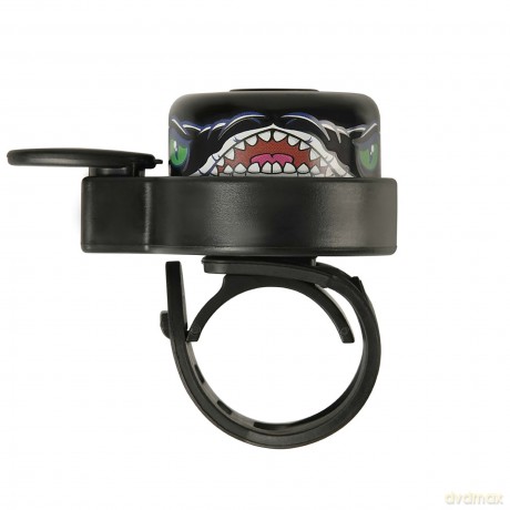 Crazy Safety - Black Dragon Bicycle Bell for Kids - Unisize (CS220304)