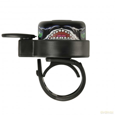 Crazy Safety - Black Dragon Bicycle Bell for Kids - Unisize (CS220304)