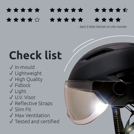 Crazy Safety - Oak Bicycle Helmet - Black (55cm to 61cm) (CS210304)